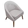 Zuo Cruise Gray Fabric Accent Chair
