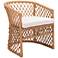 Zuo Darce Natural Weave Outdoor Accent Chair
