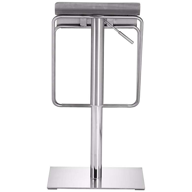 Zuo Dazzer Adjustable Height Steel Modern Bar Stool more views