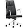 Zuo Dean Adjustable Black High Back Office Chair