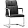 Zuo Dean Black Leatherette Conference Chair