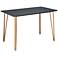 Zuo Deus 55" Wide Gold Counter Table