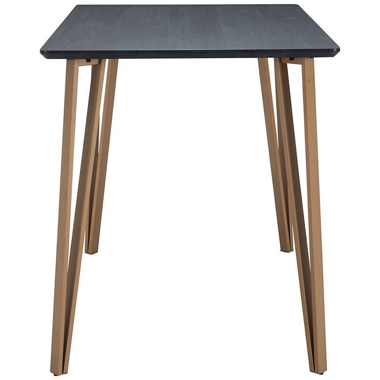 Image 6 Zuo Deus 55" Wide Gold Counter Table more views