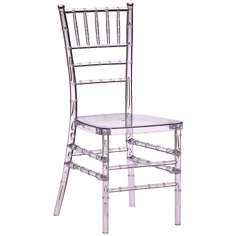 Image 1 Zuo Diamond Clear Dining Chair