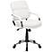 Zuo Director Relax White Office Chair