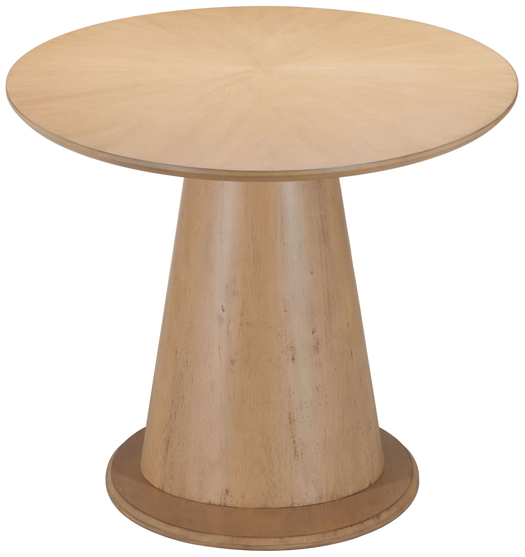 Image 3 Zuo Disque 71" Wide Oval Profile Modern Wood Dining Table more views