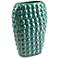 Zuo Dots Green 12 1/2" High Small Ceramic Vase