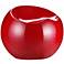 Zuo Drop Stool Collection Red Contemporary Chair