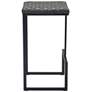 Zuo Element 29 1/2" Gray Faux Leather Bar Stool