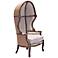 Zuo Ellis Tall Beige Fabric Occasional Chair