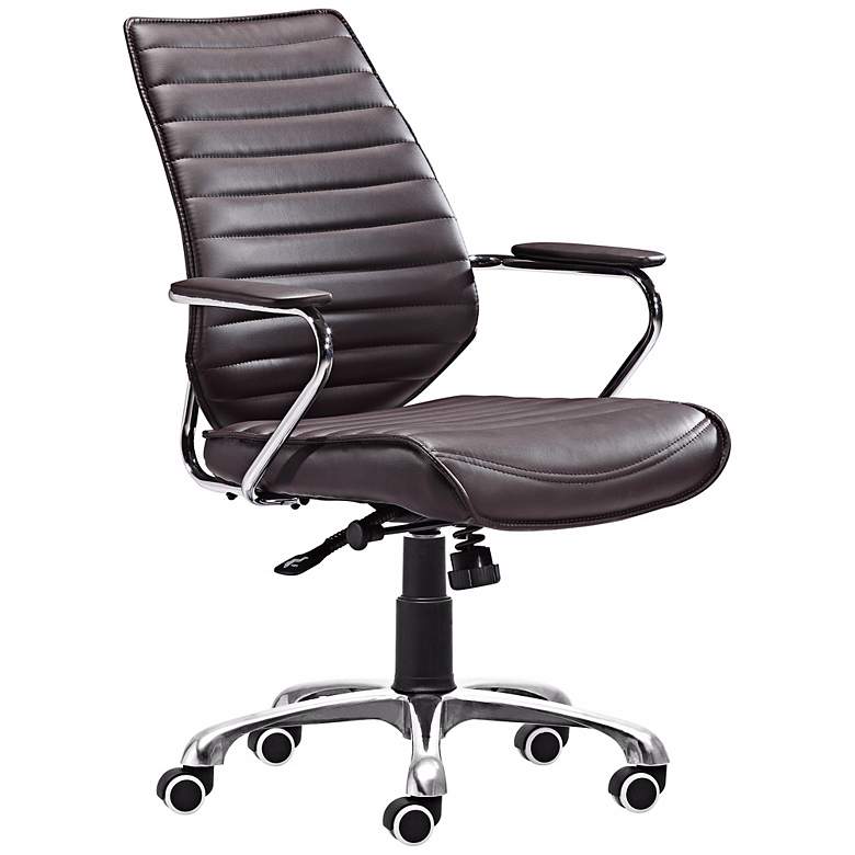 Image 1 Zuo Enterprise Collection Espresso Office Chair
