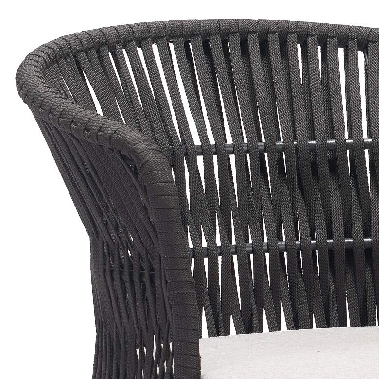 Image 2 Zuo Freycinet Black Steel Indoor/Outdoor Dining Chair more views