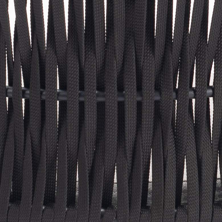 Image 3 Zuo Freycinet Black Steel Indoor/Outdoor Dining Chair more views