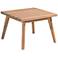 Zuo Grace Bay Natural Wood Outdoor Side Table