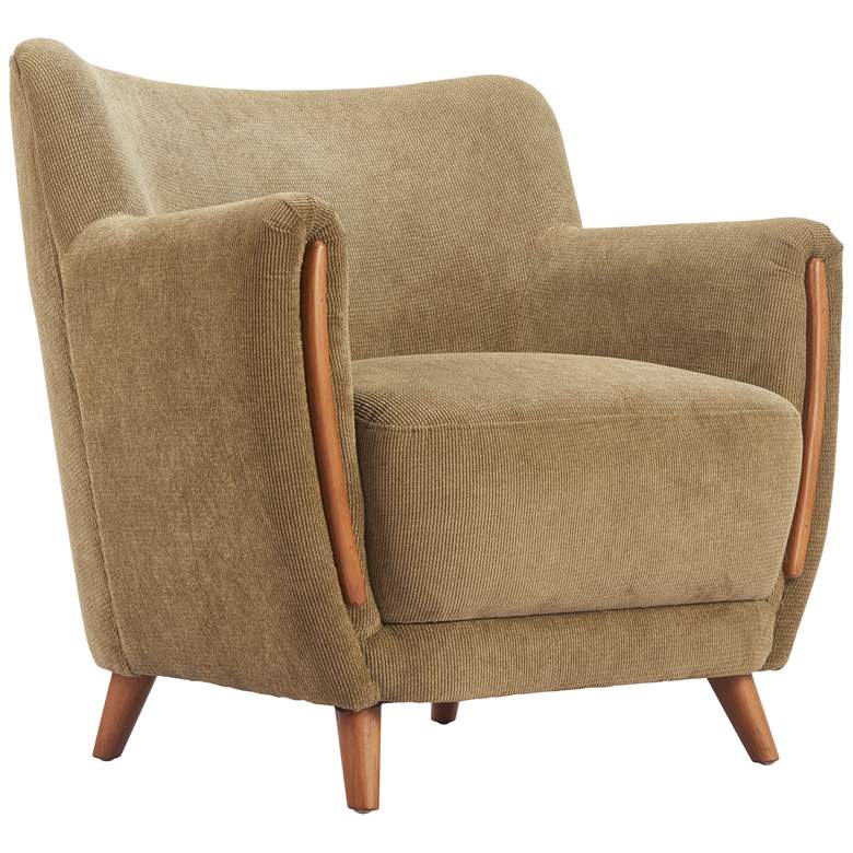 Image 1 Zuo Hako 34" Wide Modern Olive Green Accent Chair