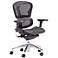 Zuo Harlow Collection Low Back Black Office Chair