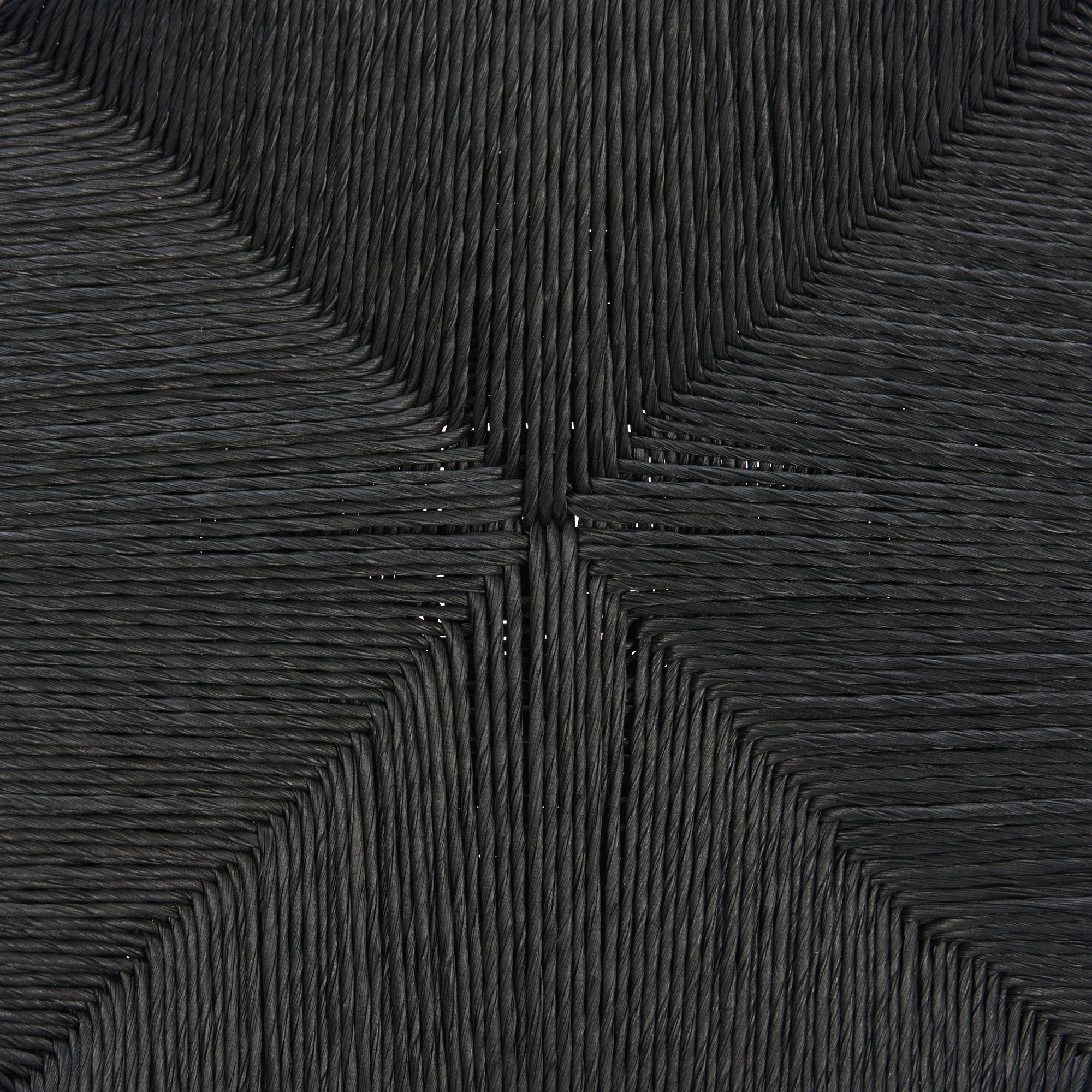 Zuo Iska 47 1/4" Black Rectangular Accent Bench