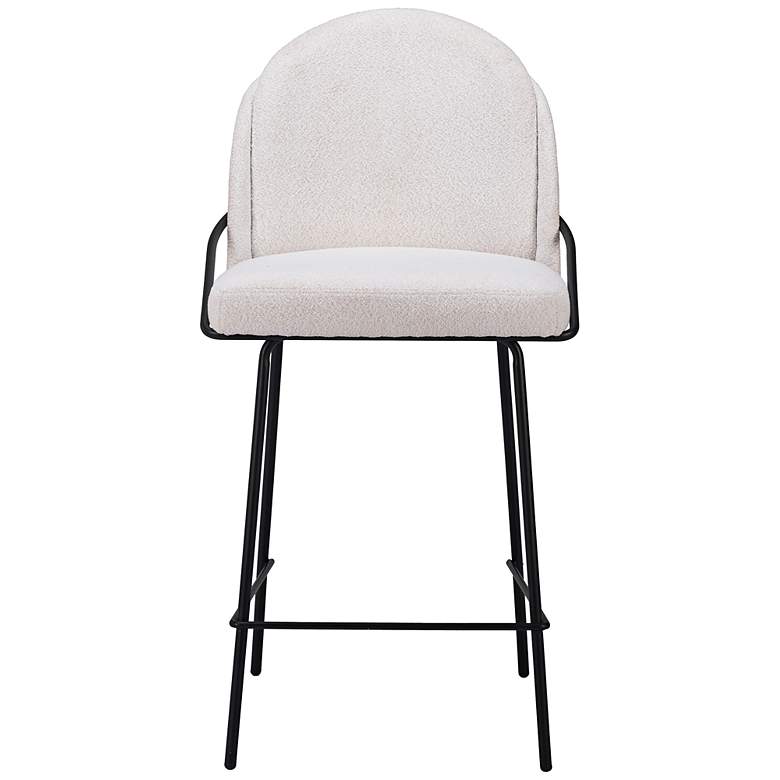 Image 6 Zuo Jambi 26 1/2" Ivory Counter Stool Set of 2 more views