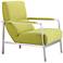 Zuo Jonkoping Lime Green Arm Chair