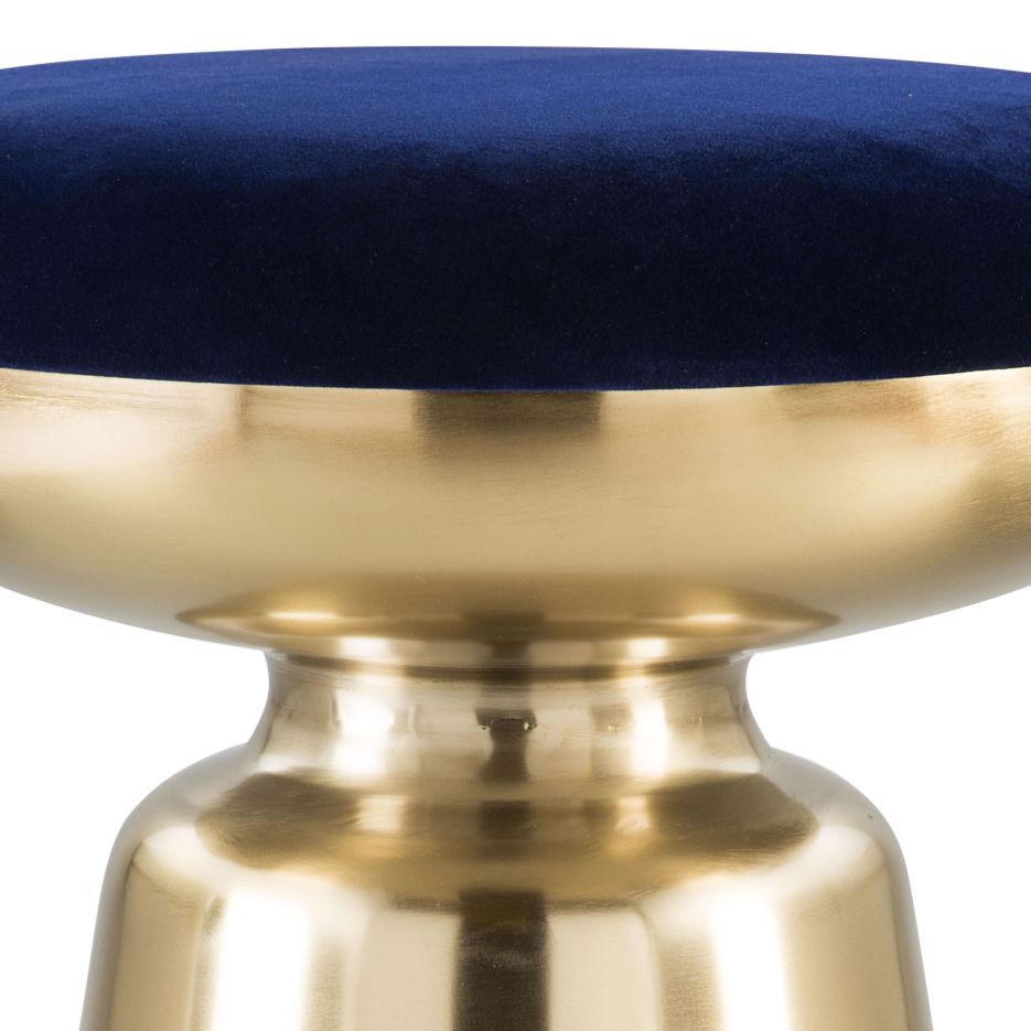 gold side stool