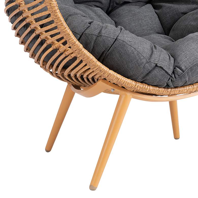Image 3 Zuo Kelley Natural Weave Outdoor Accent Chair more views