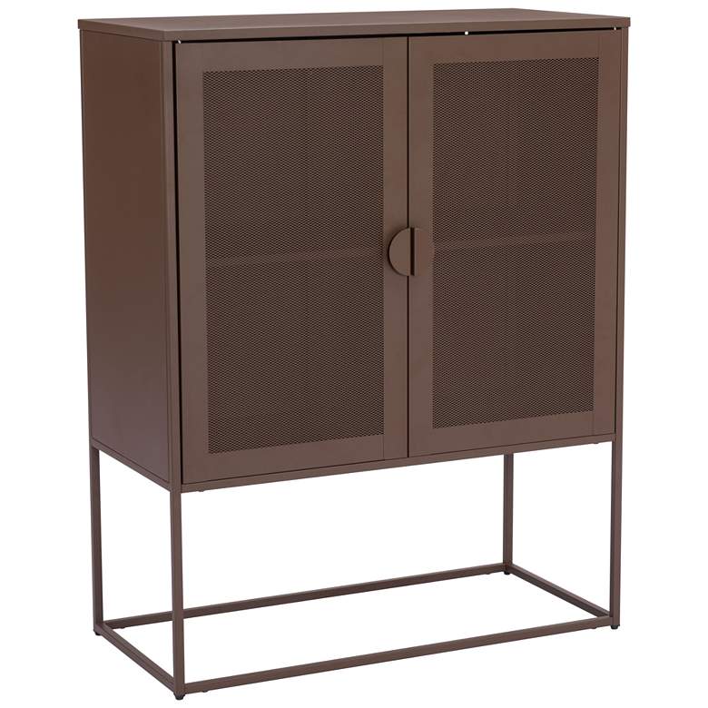 Image 1 Zuo Lazaro 33.7 inch Wide Bronze Modern Cabinet