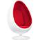 Zuo LOL Red Lounge Chair