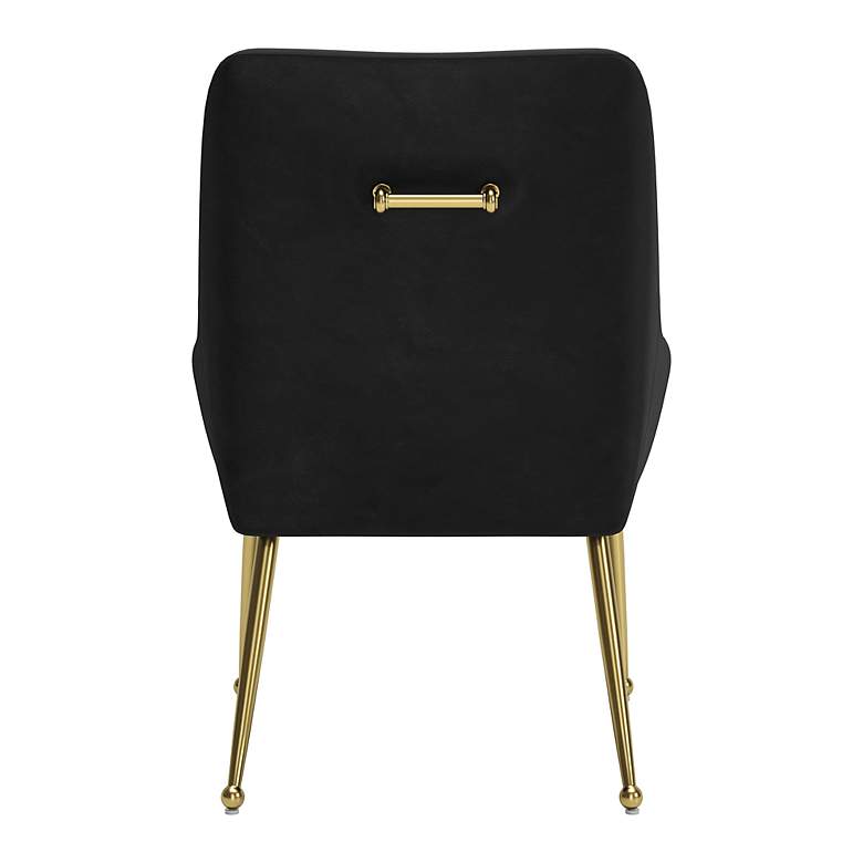 Zuo Madelaine Black Fabric Dining Chair more views