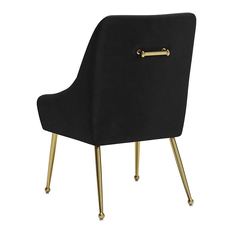 Zuo Madelaine Black Fabric Dining Chair more views
