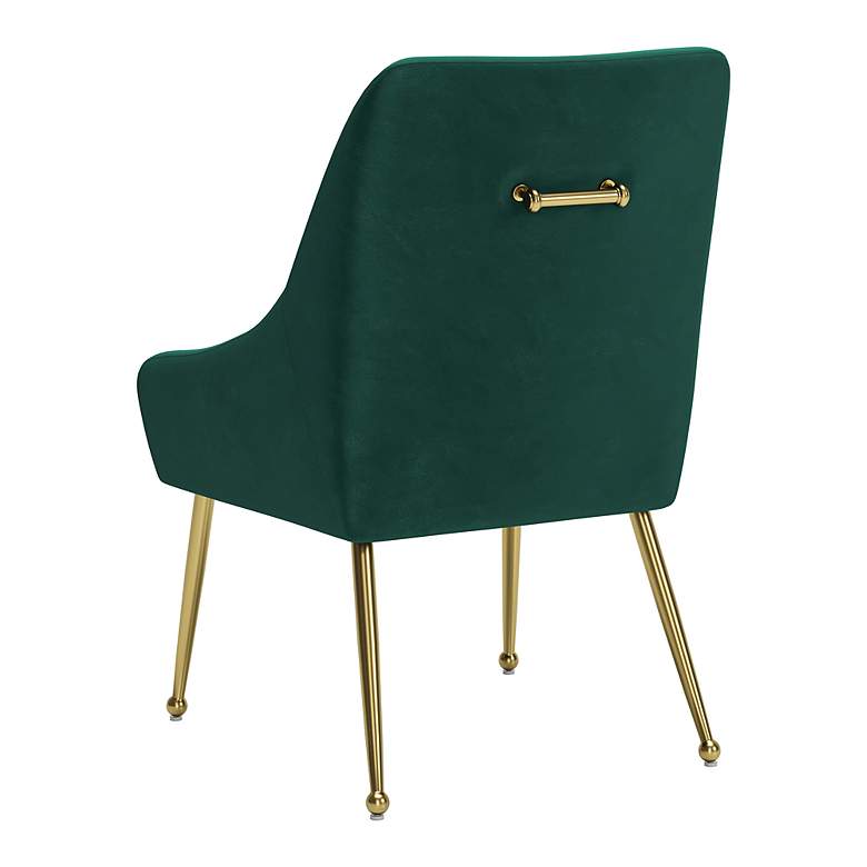 Zuo Madelaine Green Fabric Dining Chair more views
