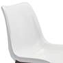 4_Zuo Magnus 21 1/4" Wide White Faux Leather Dining Chairs Set of 2 more views