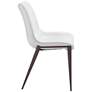 6_Zuo Magnus 21 1/4" Wide White Faux Leather Dining Chairs Set of 2 more views