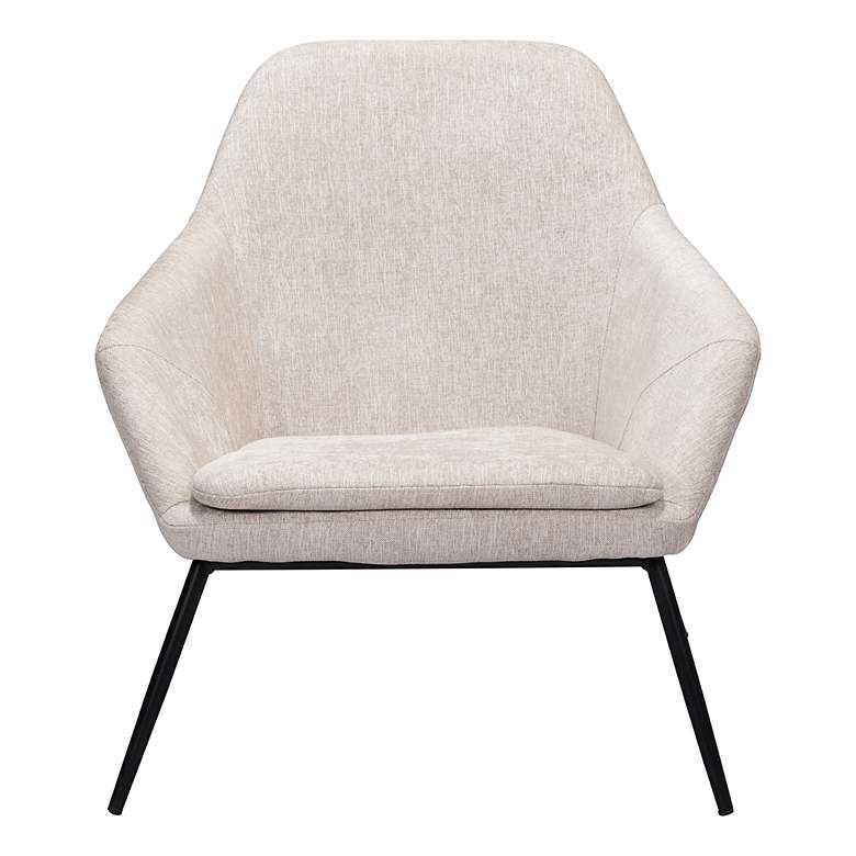 Image 7 Zuo Manuel Beige Fabric Accent Chair more views