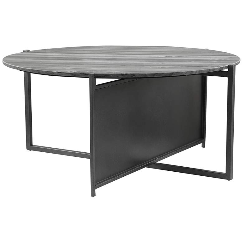 Image 2 Zuo Mcbride 36 1/4 inch Wide Black Coffee Table