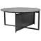 Zuo Mcbride 36 1/4" Wide Black Coffee Table