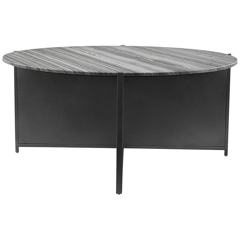 Image 7 Zuo Mcbride 36 1/4 inch Wide Black Coffee Table more views