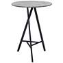 Zuo Metz 31 1/2" Wide black and Gray Bar Table in scene
