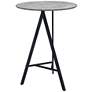 Zuo Metz 31 1/2" Wide black and Gray Bar Table in scene