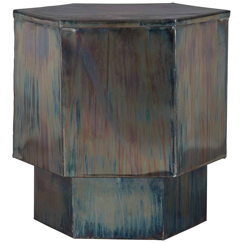 Image 1 Zuo Mike 17 1/4" Wide Multi-Color Side Table