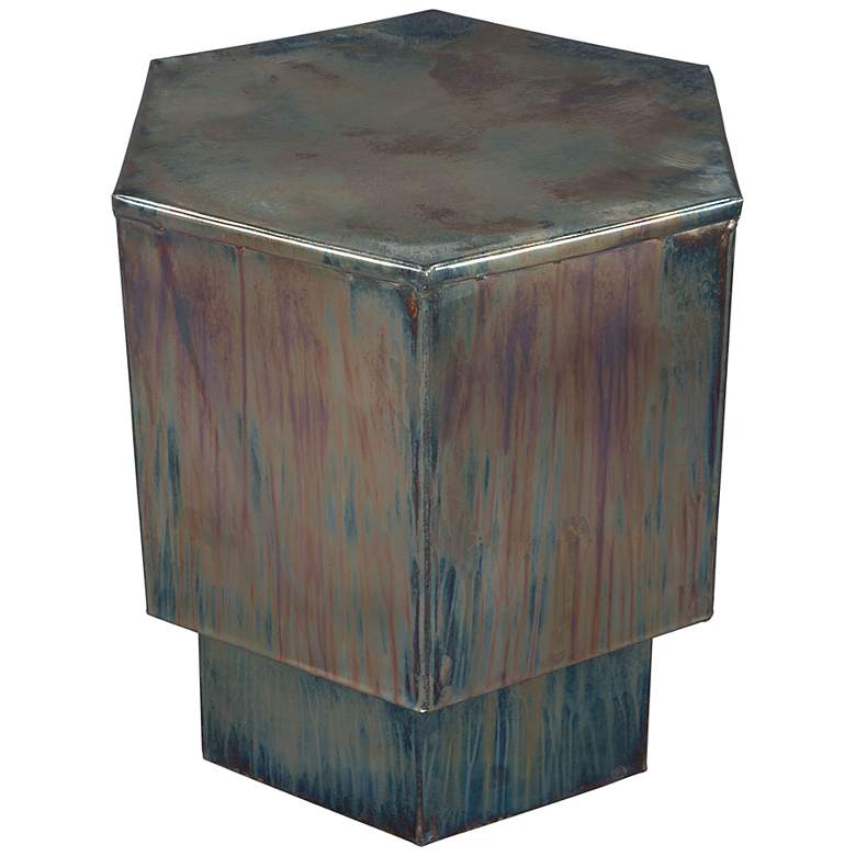 Image 5 Zuo Mike 17 1/4 inch Wide Multi-Color Side Table more views