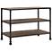 Zuo Mission Bay 3-Level Distressed Natural Shelf