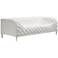 Zuo Modern Providence 85" Wide White Tufted Sofa