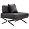 Zuo Modern Xert Modular Black Lounge Chair