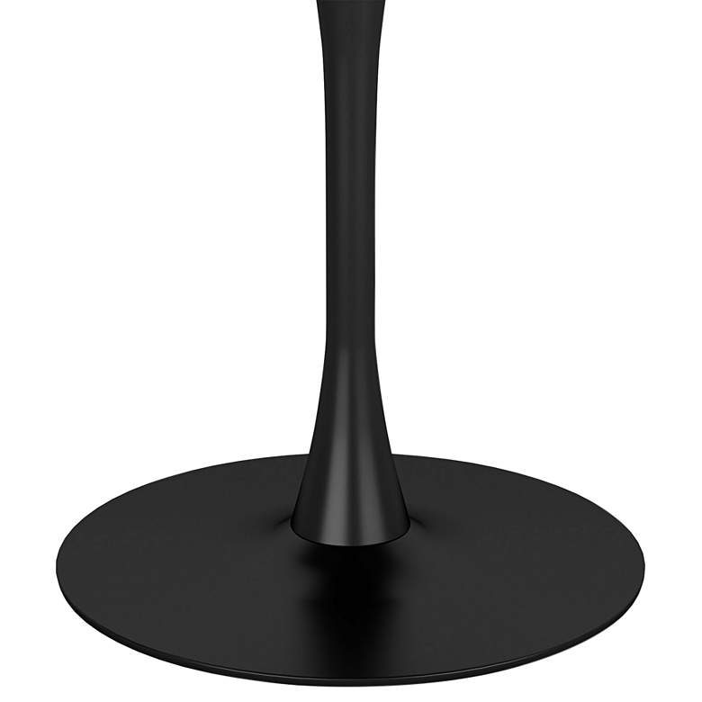 Image 3 Zuo Molly 35 1/2 inch Wide Black Square Dining Table  more views