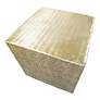 Zuo Mono 18" Wide Gold Side Table