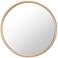 Zuo Ogee Gold 12" Round Small Wall Mirror