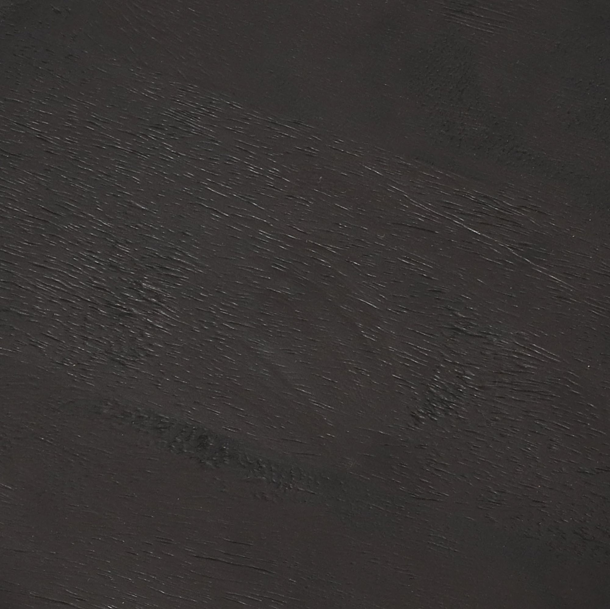 Image 4 Zuo Omni 11" Wide Painted Black Mango Wood Round Side Table more views