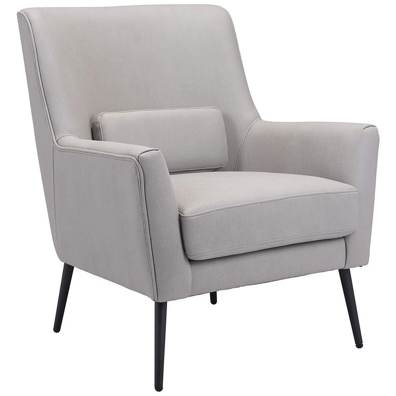 Image 2 Zuo Ontario Gray Fabric Accent Chair