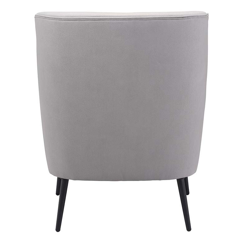 Image 6 Zuo Ontario Gray Fabric Accent Chair more views
