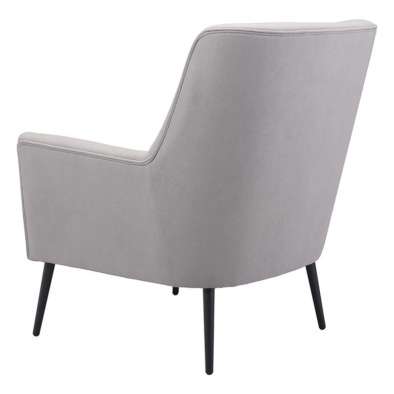 Image 7 Zuo Ontario Gray Fabric Accent Chair more views